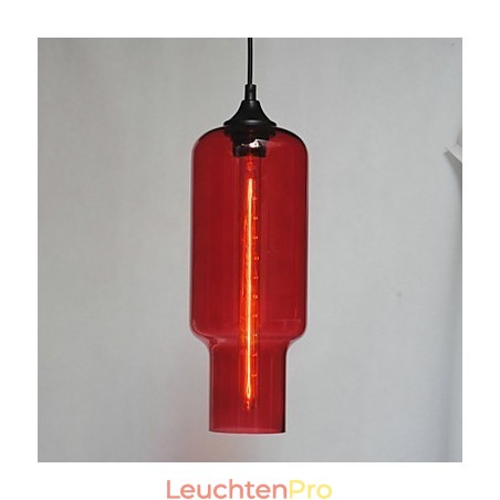 Moderne Glas-Hängeleuchte im braunen Blasen-Design Moderne Glas-Hängeleuchte im braunen Blasen-Design