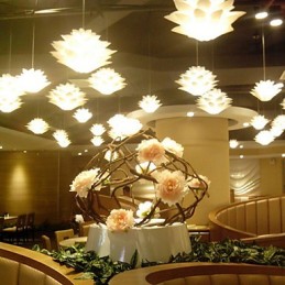 Lotus Moderne Dekoration DropLight Lampe