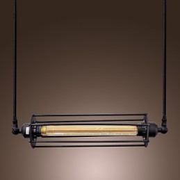 Traditionelle klassische Pendelleuchte mit Inselmalerei im Vintage-Stil