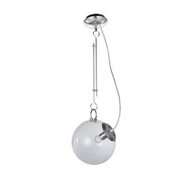Moderne Pendelleuchte im zeitgenössischen Mini-Stil mit Gemälde