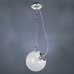 Moderne Pendelleuchte im zeitgenössischen Mini-Stil mit Gemälde
