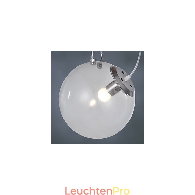 Moderne Pendelleuchte im zeitgenössischen Mini-Stil mit Gemälde