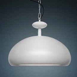 Moderne zeitgenössische Retro-Pendelleuchte mit Schalenmalerei