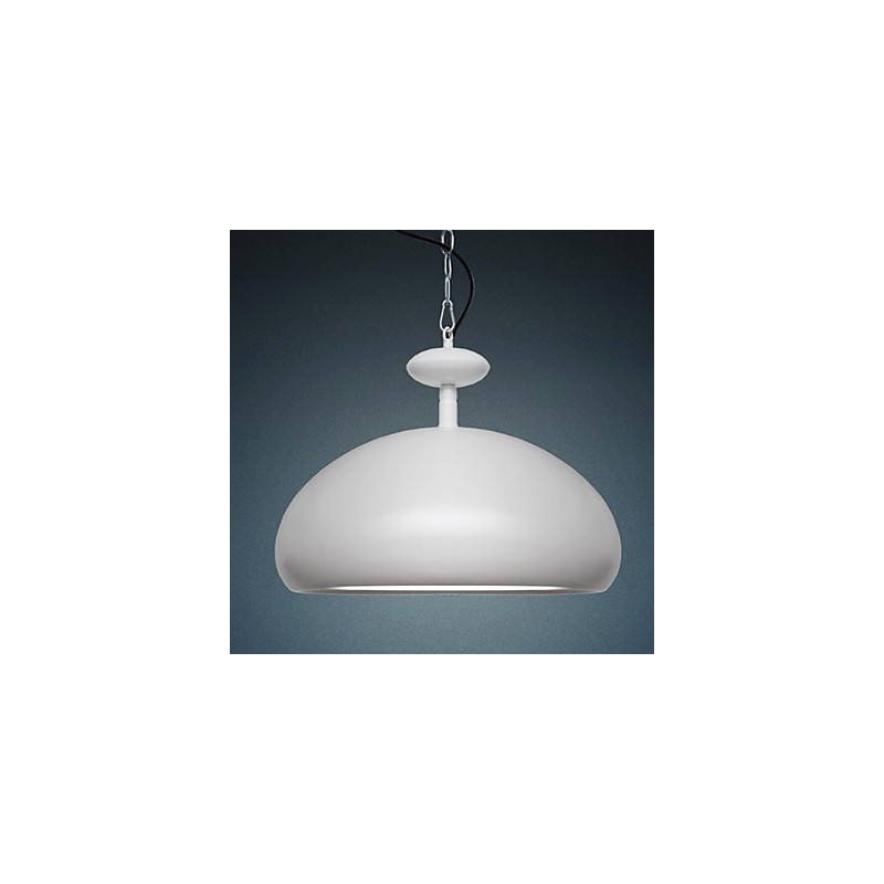 Moderne zeitgenössische Retro-Pendelleuchte mit Schalenmalerei