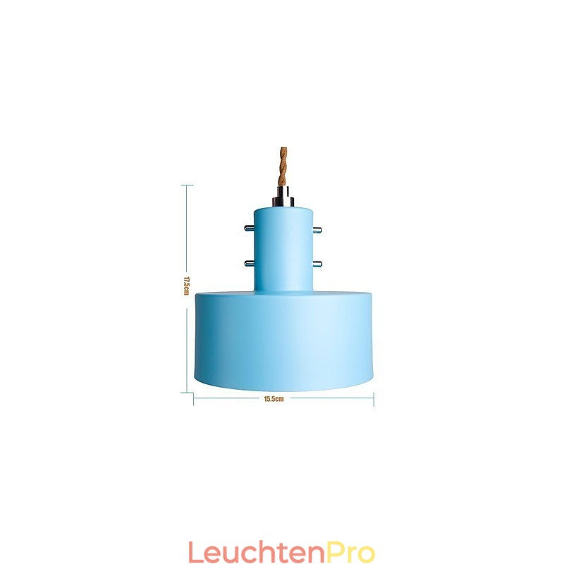 Moderne Zeitgenössische Land Mini Stil Malerei Metall Pendelleuchte Kinder