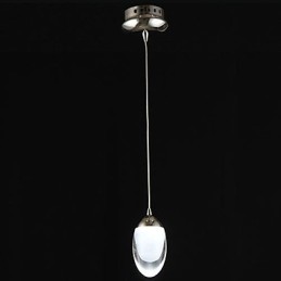 Moderne zeitgenössische traditionelle klassische Landhaus-Mini-Stil Chrom Glas Kronleuchter Pendelleuchte