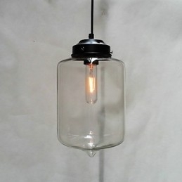 Flaschendesign Pendelleuchte 1 Licht Minimalistische Eisenmalerei