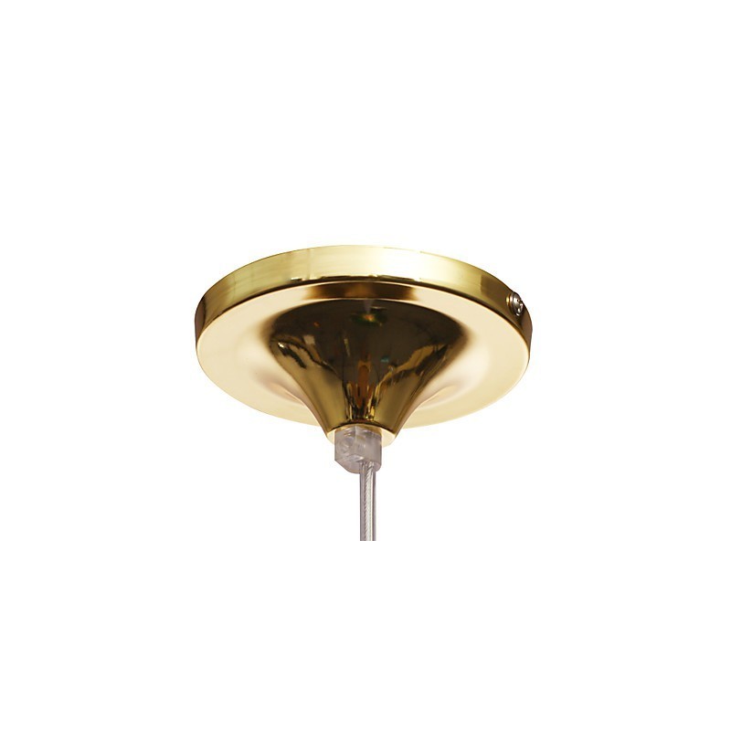 Moderne zeitgenössische Pendelleuchte aus Metall im Mini-Schalenstil
