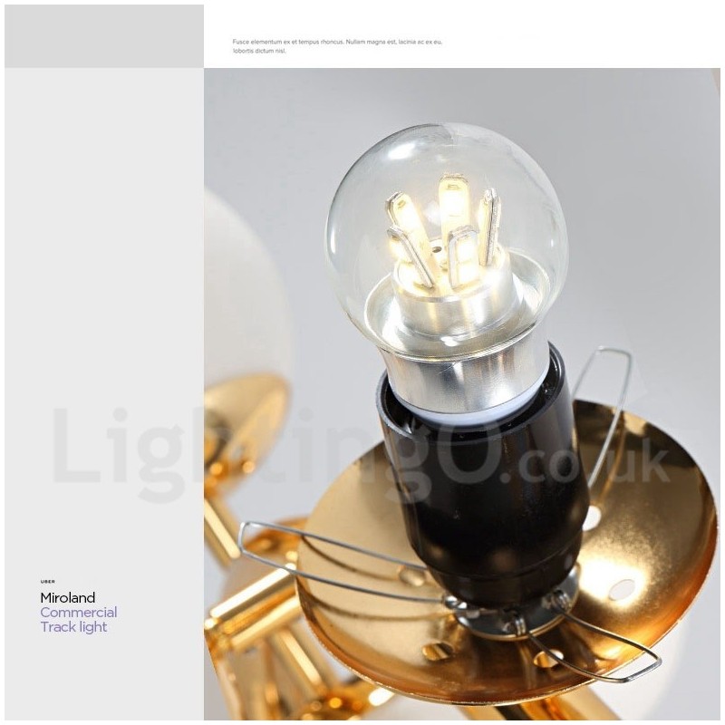 Moderner zeitgenössischer Kronleuchter mit 16 Lichtern, Glasschirm und Lampe