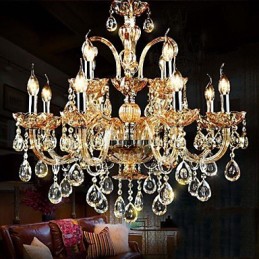 Kronleuchter Kristall Modern Zeitgenössisch Traditionell Klassisch Glas