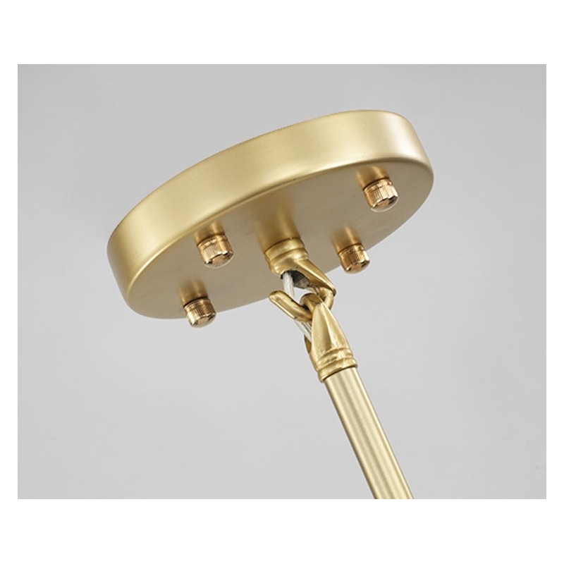 Moderne zeitgenössische 20-Licht-Kronleuchter-Licht (Schwarz Golden)