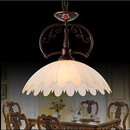 Retro Handgemalte Kunst Pendelleuchte Beleuchtung Lampe Beleuchtung