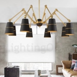 8 Licht Moderne zeitgenössische Kronleuchter Lampe Licht
