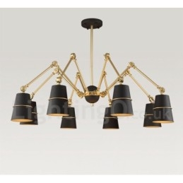 8 Licht Moderne zeitgenössische Kronleuchter Lampe Licht