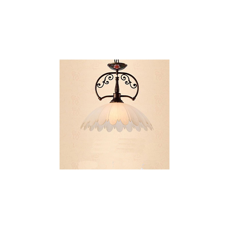 Retro Handgemalte Kunst Pendelleuchte Beleuchtung Lampe Beleuchtung