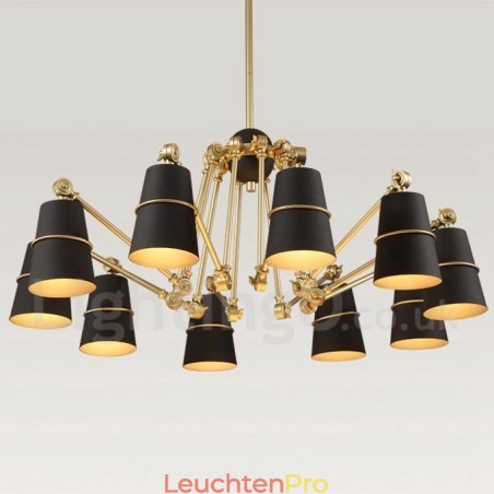 Kronleuchterlampe mit 10 Lichtern und modernem Licht im zeitgenössischen Stil Kronleuchterlampe mit 10 Lichtern und modernem Licht im zeitgenössischen Stil