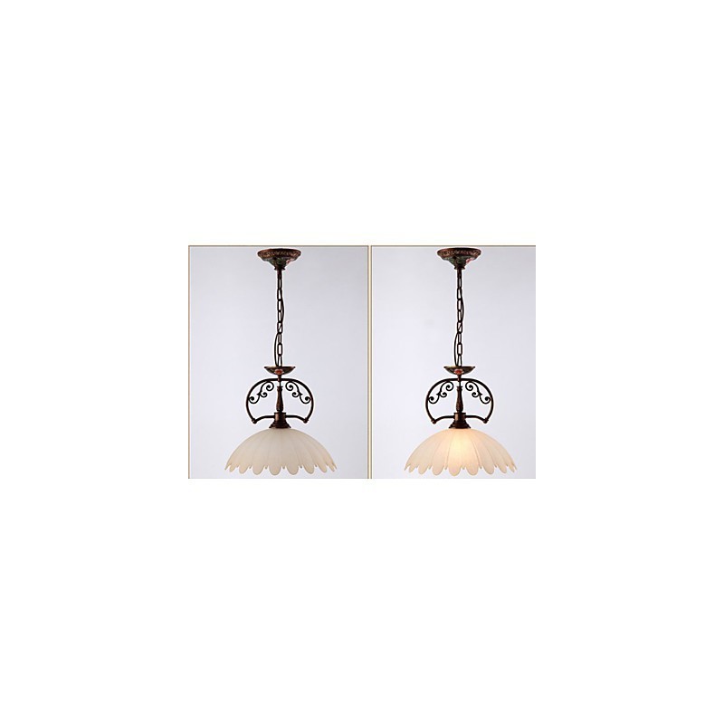 Retro Handgemalte Kunst Pendelleuchte Beleuchtung Lampe Beleuchtung