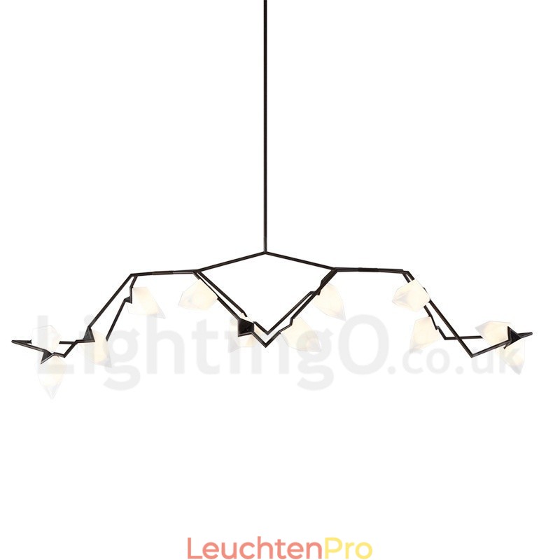 Moderne zeitgenössische 8 Licht Kronleuchter Lampe Licht