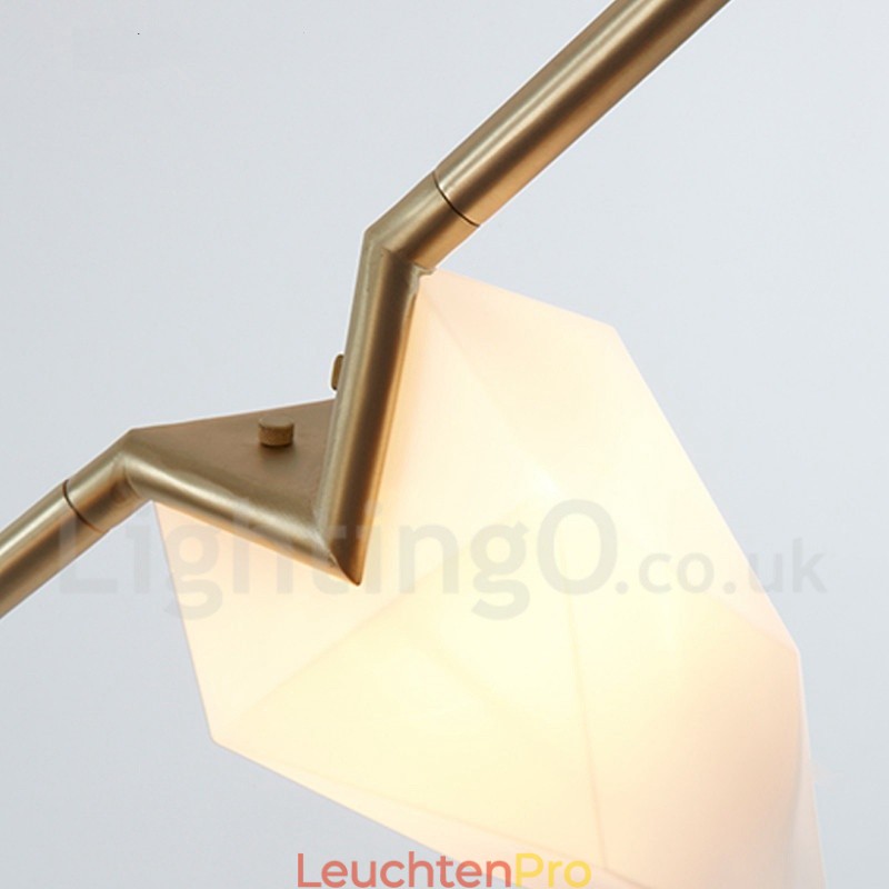 Moderne zeitgenössische 8 Licht Kronleuchter Lampe Licht