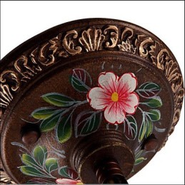 Retro Handgemalte Kunst Pendelleuchte Beleuchtung Lampe Beleuchtung