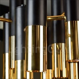 Moderne zeitgenössische 19 Licht Kronleuchter Single Tier Lampe Licht