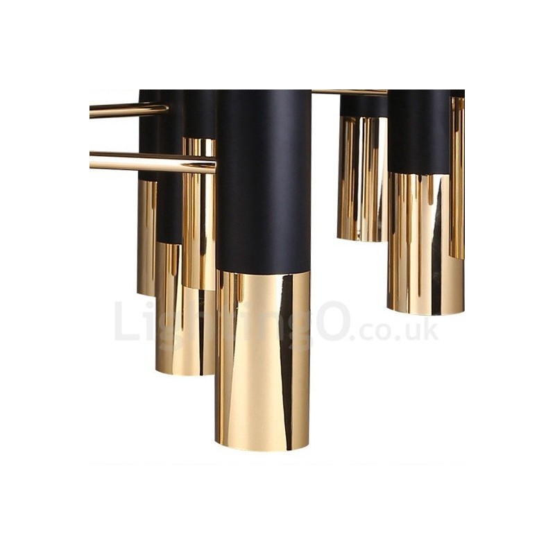 Moderne zeitgenössische 22 Licht Kronleuchter Single Tier Lampe Licht