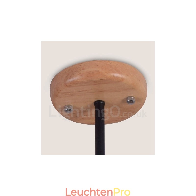 Holz Single Tier 8 Licht Kronleuchter Lampe Modernen Zeitgenössischen Stil