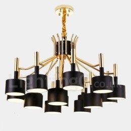 15 Licht 2 Tier Moderne zeitgenössische Stil Kronleuchter Lampe Licht