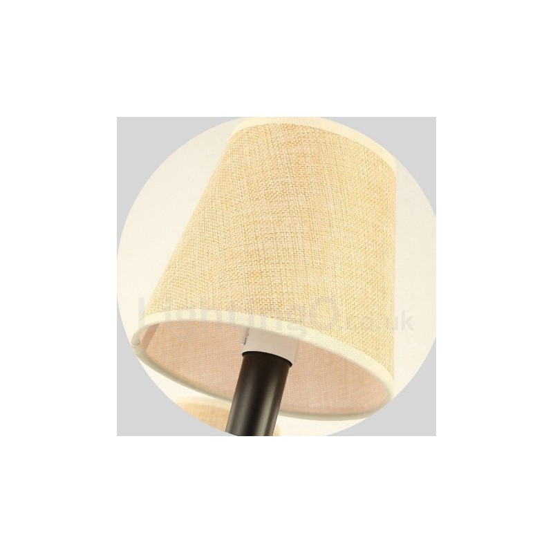 Country Retro 6-flammige einstöckige Kronleuchterlampe