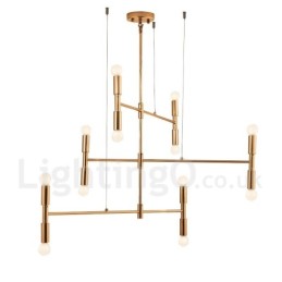 8 Licht 3 Tier Moderne zeitgenössische Kronleuchter Lampe Licht
