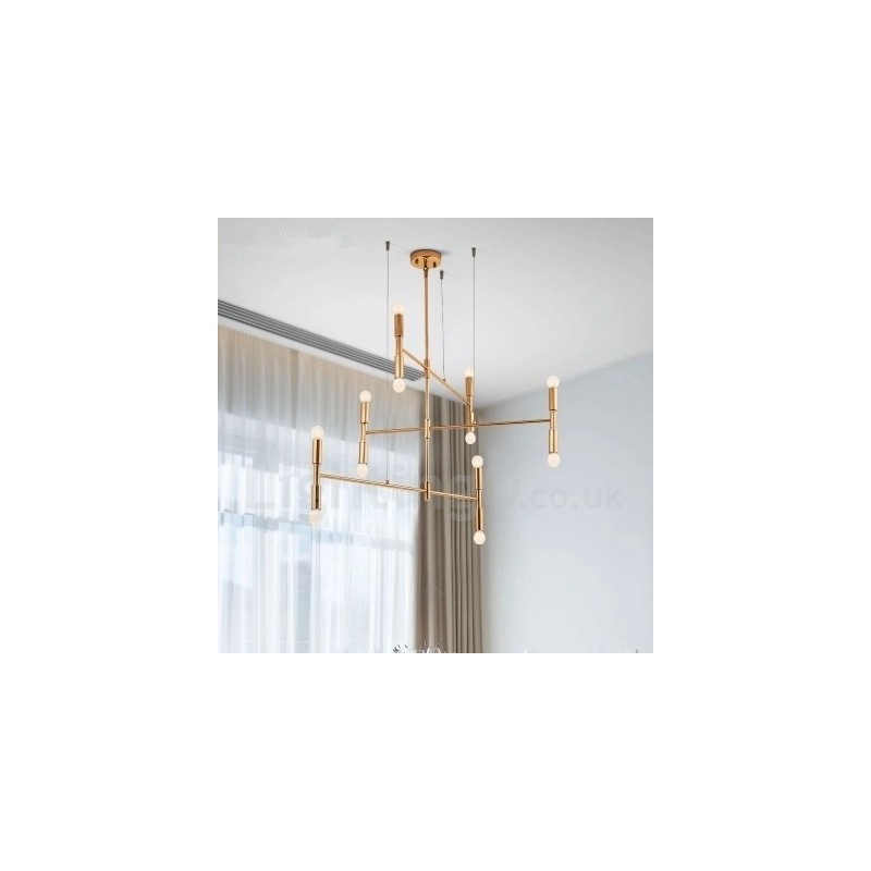 8 Licht 3 Tier Moderne zeitgenössische Kronleuchter Lampe Licht