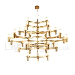 30 Licht 5 Tier Moderne zeitgenössische Kronleuchter Lampe Licht