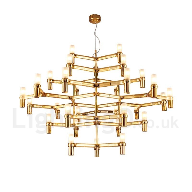 30 Licht 5 Tier Moderne zeitgenössische Kronleuchter Lampe Licht