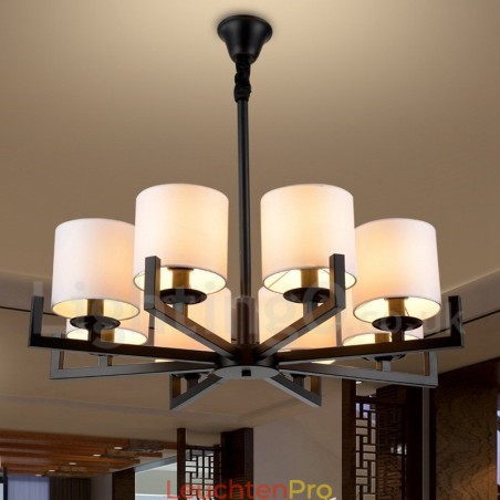 Moderne zeitgenössische 8 Licht Single Tier Kronleuchter Lampe Licht Moderne zeitgenössische 8 Licht Single Tier Kronleuchter Lampe Licht