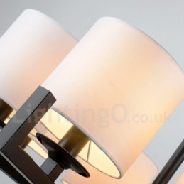 Moderne zeitgenössische 8 Licht Single Tier Kronleuchter Lampe Licht