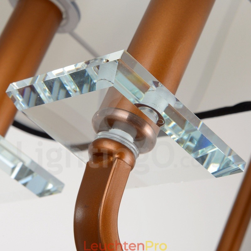 Moderne zeitgenössische 6 Licht Single Tier Kronleuchter Lampe Licht