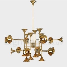 24 Licht Kronleuchter Lampe Moderne zeitgenössische Stil Licht