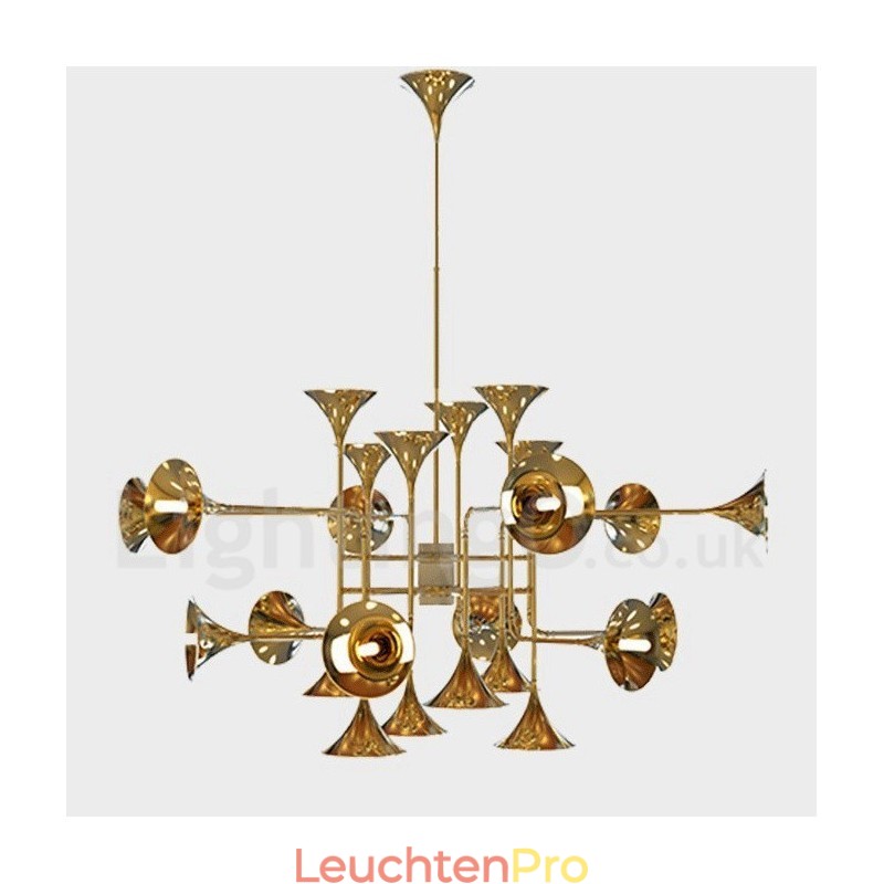 24 Licht Kronleuchter Lampe Moderne zeitgenössische Stil Licht