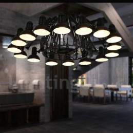 16 Licht Moderne Zeitgenössische Single-Tier Kronleuchter Lampe Licht