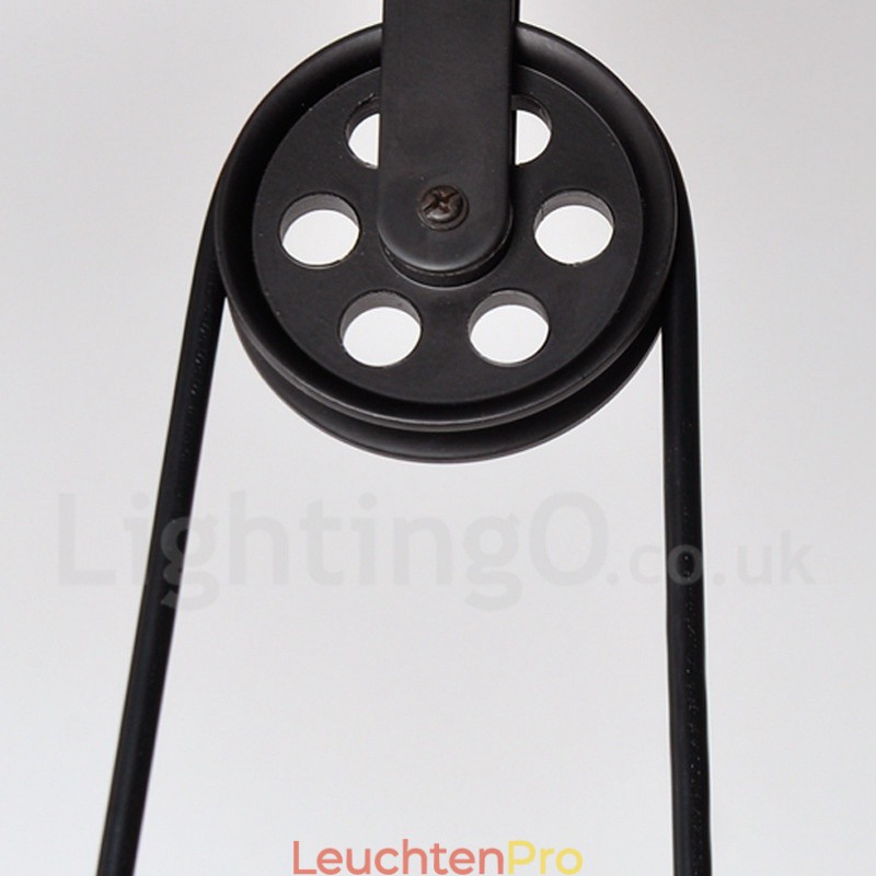 2-flammige Pendelleuchte aus Metall im Landhausstil im Vintage-Stil