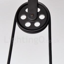 3-flammige Pendelleuchte aus Metall im Vintage-Stil
