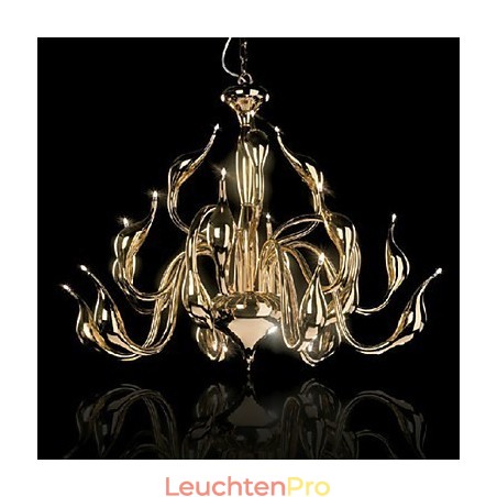 Moderne Kronleuchter Licht 18 Lichter G4 Vergoldung Moderne Kronleuchter Licht 18 Lichter G4 Vergoldung