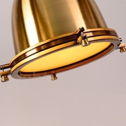 Vintage Pendelleuchte aus Metall