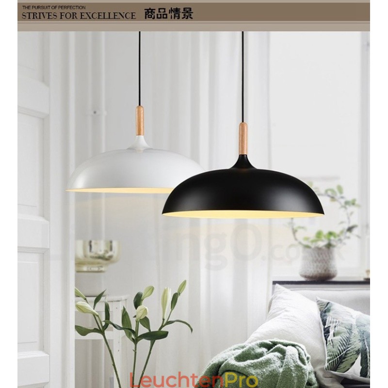 Moderne Pendelleuchte aus Metall für Schlafzimmer mit 1 Licht