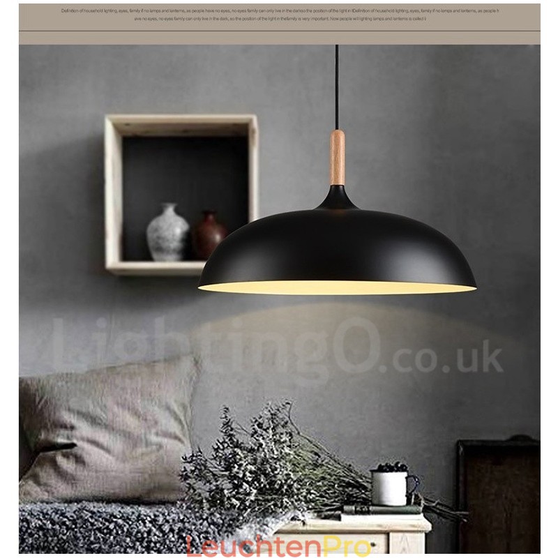 Moderne Pendelleuchte aus Metall für Schlafzimmer mit 1 Licht