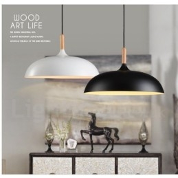 Moderne Pendelleuchte aus Metall für Schlafzimmer mit 1 Licht