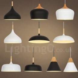 Moderne zeitgenössische Pendelleuchte mit 1 Licht
