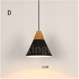 Moderne zeitgenössische Pendelleuchte mit 1 Licht