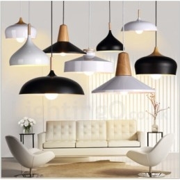 Moderne zeitgenössische Pendelleuchte mit 1 Licht