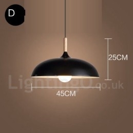 Moderne zeitgenössische Pendelleuchte mit 1 Licht